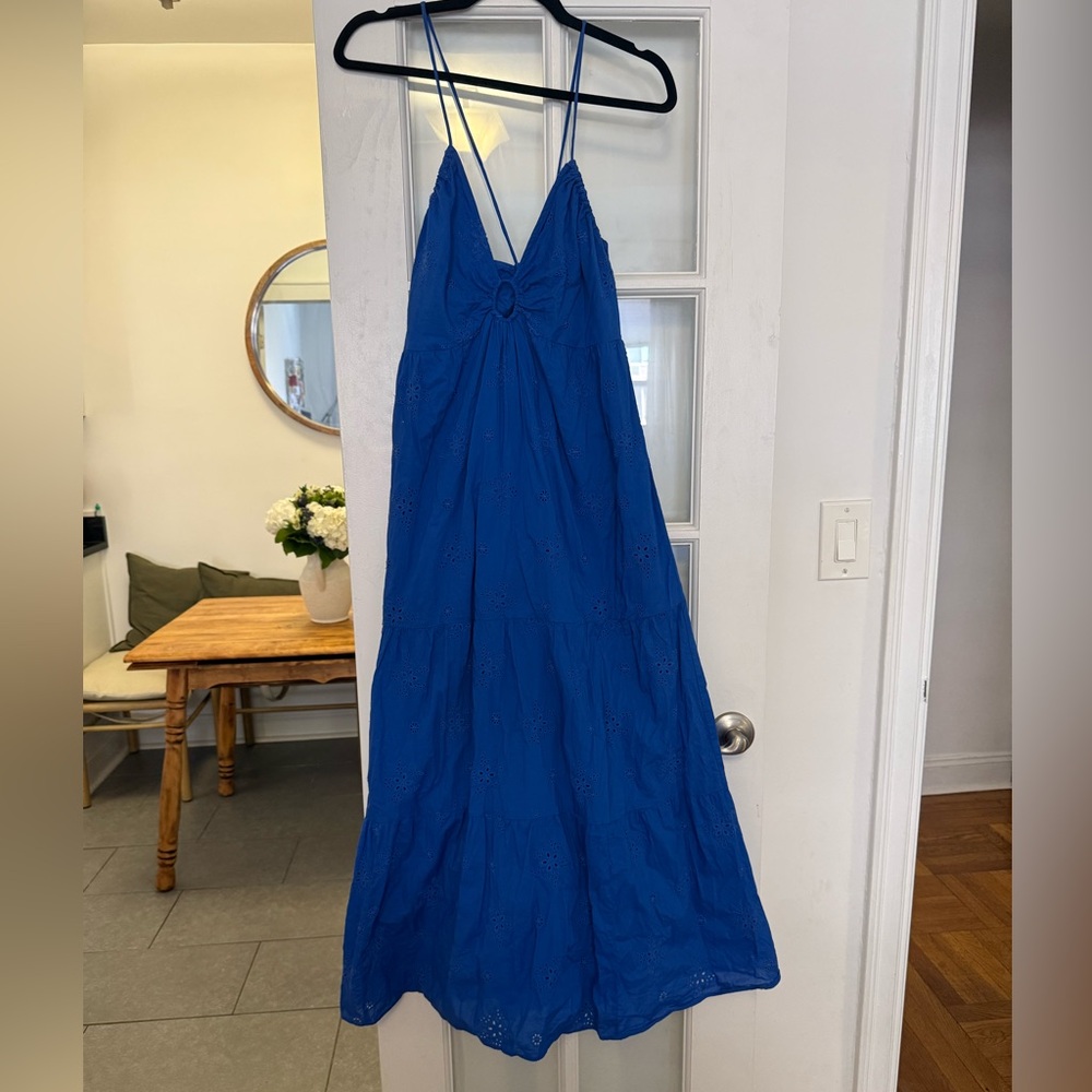 H&M Blue Maxi Dress